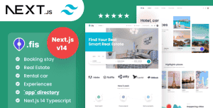 Chisfis – Online Booking NextJs React Template