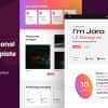 Jara – Tailwind CSS Personal Portfolio Template