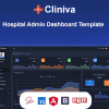 Cliniva Hospital – Angular 19+ Medical Admin Dashboard Template For Doctors & Clinics
