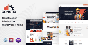 Constix – Construction Factory & Industrial WordPress Theme