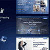 Air Conditioning & Heating HVAC Website Template – CoolAir