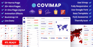 CoviMap – Coronavirus (Covid-19) Medical Prevention Template