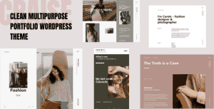 Craise – Multi-Purpose WordPress Portfolio Theme