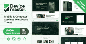 Devicemaster – Mobile & Computer Repair Services WordPress Theme