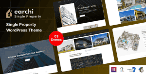 Earchi – Real Estate & Single Property WordPress Theme