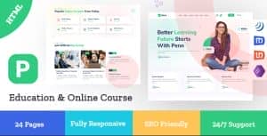 Penn – Education & Online Course HTML Template