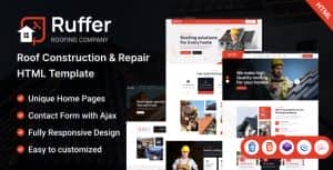 Ruffer – Roof Construction & Repair HTML Template