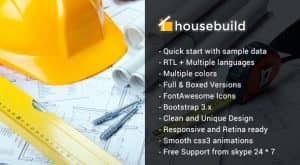 Housebuild – Joomla Construction Business Theme