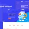 Shipo – App, Software & SAAS Landing Page PSD Template
