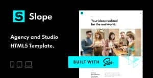 Slope – Responsive Agency & Studio HTML Template