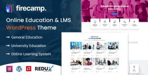 Firecamp – Education WordPress Theme