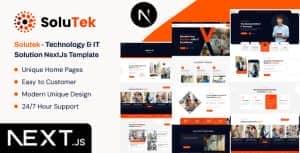 Solutek – Technology & IT Services React NextJs Template