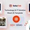 Solutek – Technology & IT Solution ReactJs Template