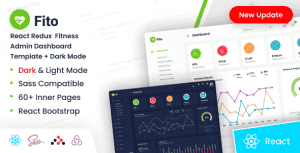 Fito – React Redux Fitness Admin Dashboard Template