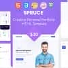Spruce – Personal Portfolio and vCard Template