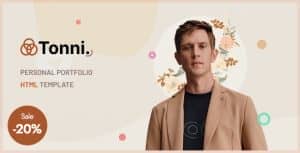 Tonni – Personal Portfolio Template
