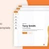 Tony – React NextJs Personal Portfolio Template