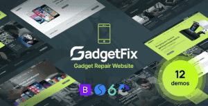 Gadgetfix – Phone and Gadget Repair Service Website Template