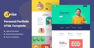 Trito – Personal Portfolio Template