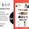 Tunein Online Music Store and Radio Station HTML Template