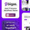 Gigas – Software Startup, SaaS WordPress Theme