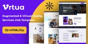 Vrtua – Augmented & Virtual Reality Services HTML Template