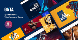 Gota – Sport Elementor WooCommerce Theme