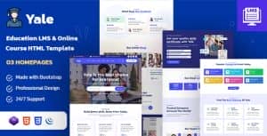 Yale – Education & Online Course HTML Template