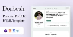 Dorbesh – Personal Portfolio Template