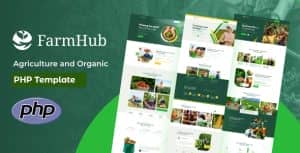 Farmhub – Agriculture and Organic PHP Template