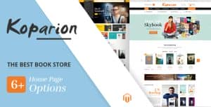 Koparion – Book Shop Responsive OpenCart Theme
