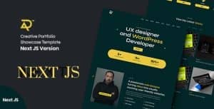 Liam – Personal Portfolio Next JS Template