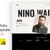 Nino – React JS Personal Portfolio Template