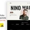 Nino – Tailwind CSS Personal Portfolio Template