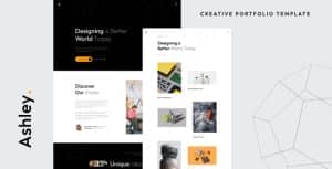 Ashley – Creative Portfolio Template