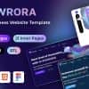 Awrora – AI Blockchain NFT Digital Business React Vue HTML Template