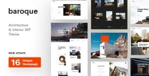 Baroque – Architecture & Interior WordPress Theme