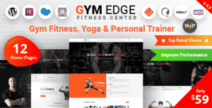 Gym Edge – Fitness WordPress Theme