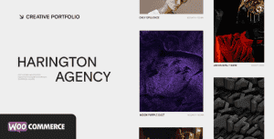 Harington – Creative Portfolio WordPress Theme