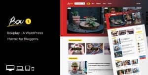 Bouplay WP – A WordPress Theme for Bloggers