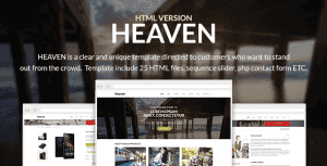 Heaven – Multi Purpose Site Template