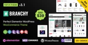 Branchy WP – Elementor Multi-purpose WooCommerce Responsive Theme