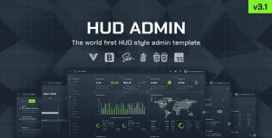 HUD – Vue 3 Bootstrap 5 Admin Template