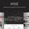 Hygge – Multipurpose Single/Multi Page Template