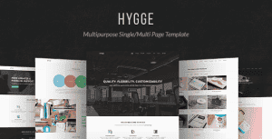 Hygge – Multipurpose Single/Multi Page Template
