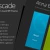Cascade – Personal vCard WordPress Theme