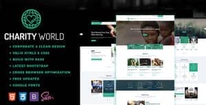 Charity World – Nonprofit HTML Template
