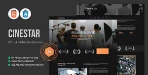 Cinestar – Film & Video Production HTML Template