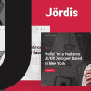 Jordis – Personal Portfolio Template