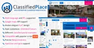 Real Estate – Geo Classified Ads HTML Template